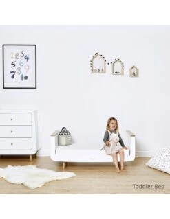 SnuzKot Skandi 2 Piece Furniture Set - Natural (Cot & Changer) -Baby Supplies Store snuzkot skandi 2 piece furniture set natural cot changer 3