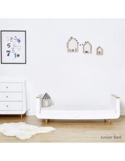 SnuzKot Skandi 2 Piece Furniture Set - Natural (Cot & Changer) -Baby Supplies Store snuzkot skandi 2 piece furniture set natural cot changer 4