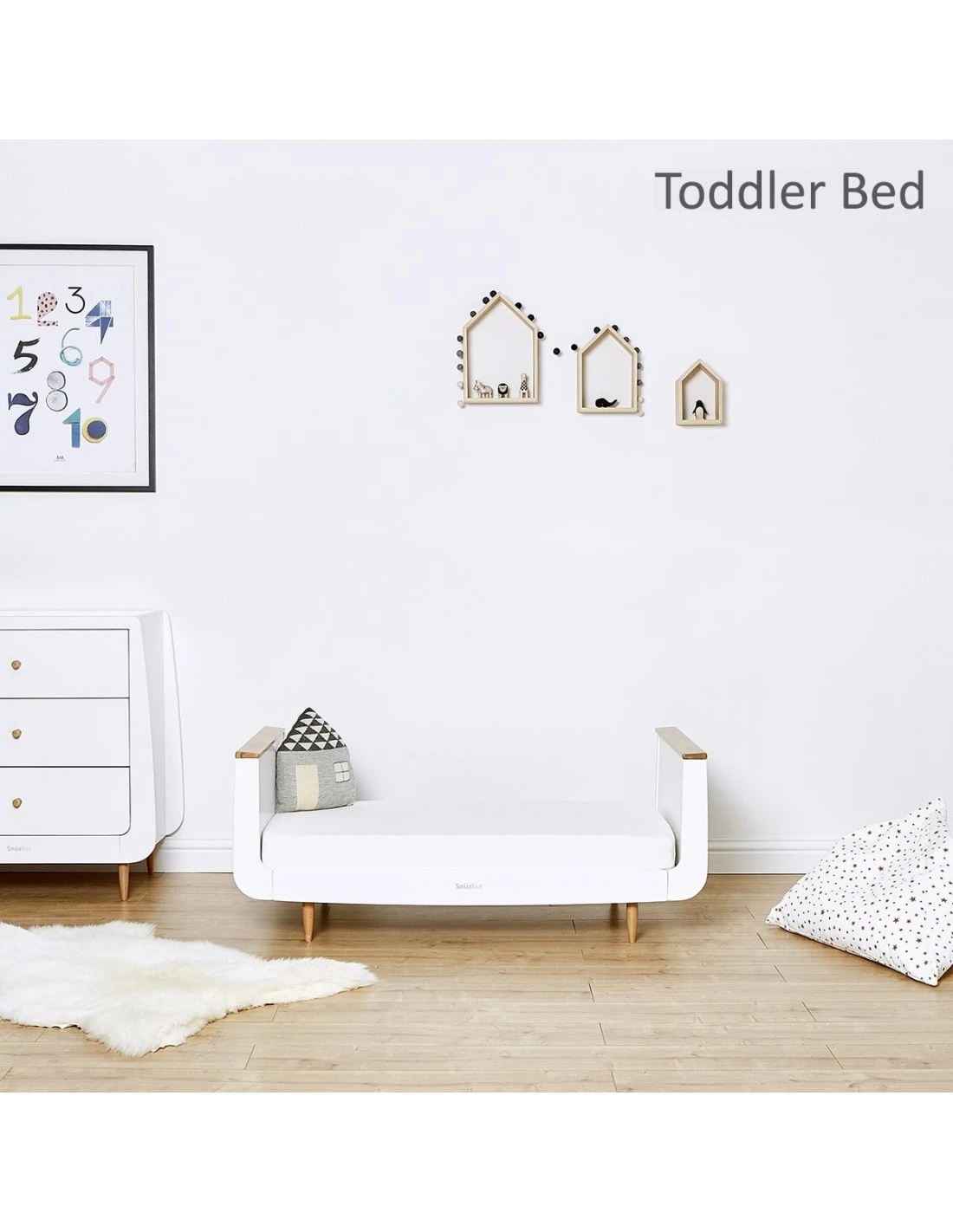 SnuzKot Skandi 2 Piece Furniture Set - Ombre (Cot & Changer) 6 SnuzKot Skandi 2 Piece Furniture Set - Ombre (Cot & Changer) - Image 4