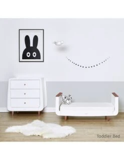 SnuzKot Skandi 2 Piece Furniture Set - Rose Gold (Cot & Changer) -Baby Supplies Store snuzkot skandi 2 piece furniture set rose gold cot changer 3