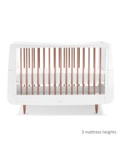 SnuzKot Skandi 2 Piece Furniture Set - Rose Gold (Cot & Changer) -Baby Supplies Store snuzkot skandi 2 piece furniture set rose gold cot changer 5