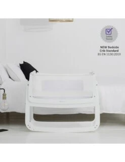 SnuzPod⁴ Bedside Crib - White (inc. Mattress) 13 SnuzPod⁴ Bedside Crib - White (inc. Mattress) -Baby Supplies Store snuzpod bedside crib white inc mattress 3