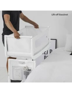 SnuzPod⁴ Bedside Crib - White (inc. Mattress) 15 SnuzPod⁴ Bedside Crib - White (inc. Mattress) -Baby Supplies Store snuzpod bedside crib white inc mattress 5