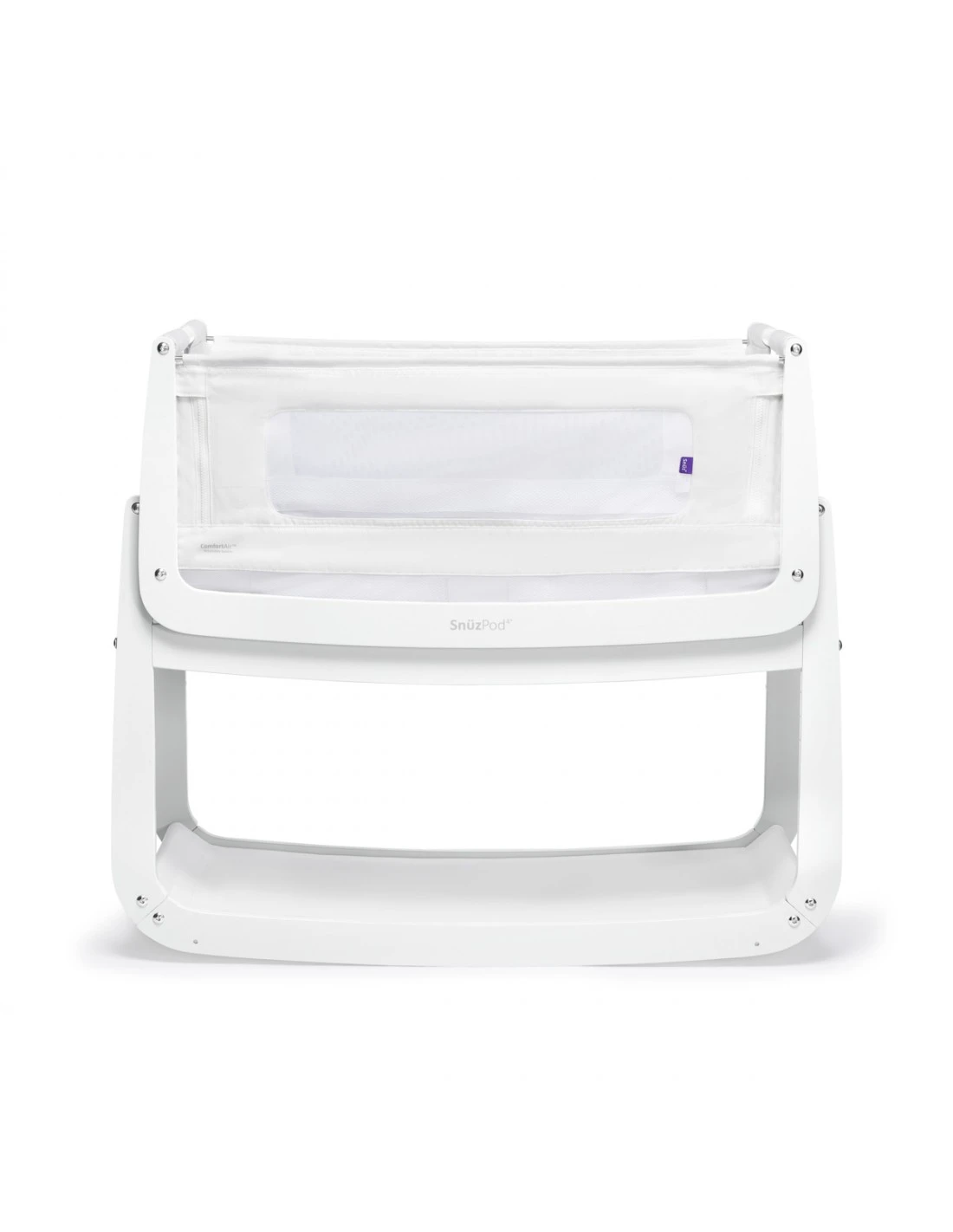 SnuzPod⁴ Bedside Crib - White (inc. Mattress) 3 SnuzPod⁴ Bedside Crib - White (inc. Mattress)
