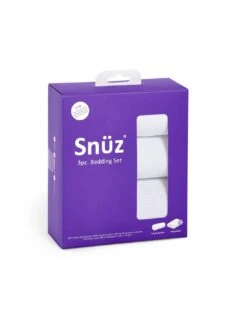 SnuzPod Crib Bedding Set - White