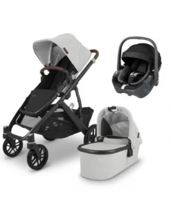 UppaBaby Vista V2 Travel System With Maxi-Cosi Pebble 360 Car Seat - Anthony