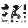 Venicci Tinum Upline - All Black (4in1 With IsoFix Base) -Baby Supplies Store venicci tinum upline all black 4in1 with isofix base