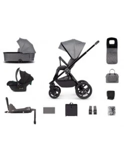 Venicci Tinum Upline - Slate Grey (4in1 With IsoFix Base)